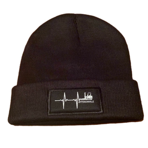 Hit Wear Jeffersonville Unisex Beanie Hat Black New Without Tags